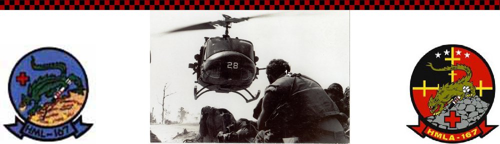 UH-1E HML-167-checkerbanner2